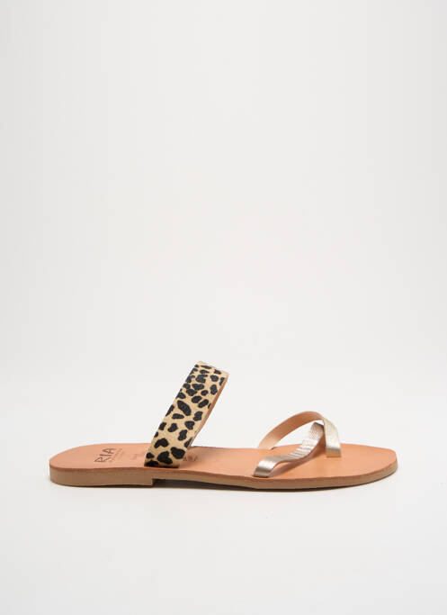 Tongs beige RIA MENORCA pour femme