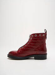 Bottines/Boots rouge LA VIE EST BELLE pour femme seconde vue
