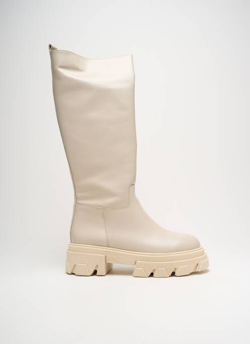 Bottes beige IMPICCI pour femme