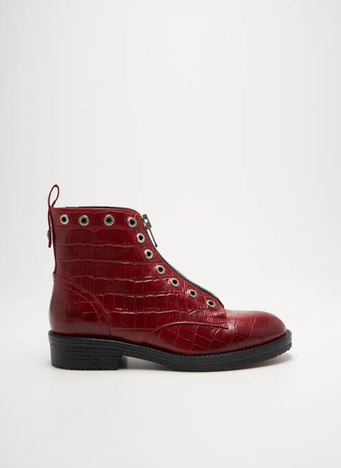 Bottines/Boots rouge LA VIE EST BELLE pour femme