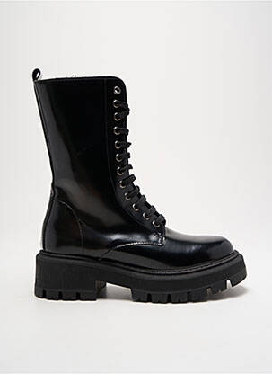 Bottines/boots matière lisse talon de 4 à 6cm noir IMPICCI femme