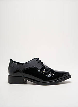 Derbies bout pointu talon plat jusqu'à 3cm noir REGARD femme