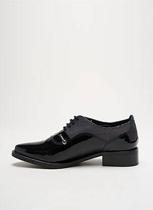 Derbies bout pointu talon plat jusqu'à 3cm noir REGARD femme