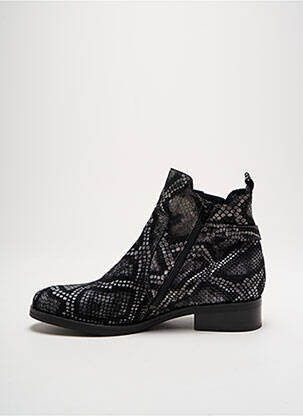Bottines/boots talon bas talon plat jusqu'à 3cm noir REGARD femme