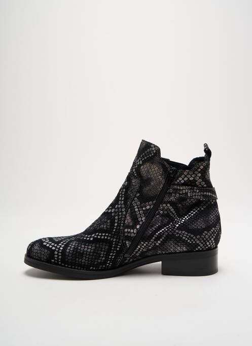 Bottines/boots talon bas talon plat jusqu'à 3cm noir REGARD femme