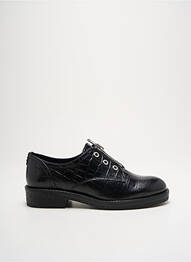 Derbies impression talon plat jusqu'à 3cm noir LA VIE EST BELLE femme