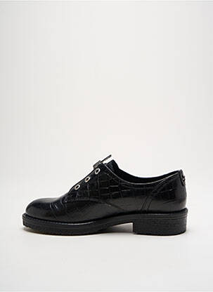 Derbies impression talon plat jusqu'à 3cm noir LA VIE EST BELLE femme
