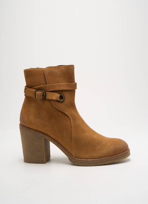 Bottines/Boots marron MANAS pour femme