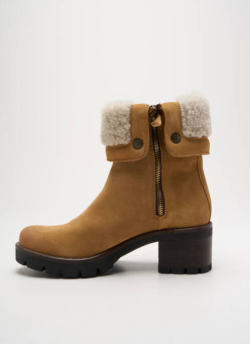 Bottines/Boots marron MANAS pour femme