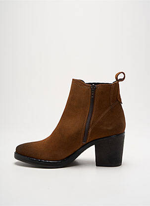 Bottines/boots bout pointu talon de 4 à 6cm marron LA VIE EST BELLE femme