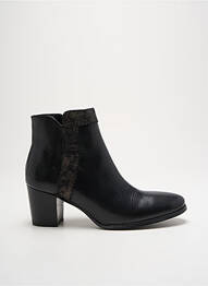 Bottines/boots matière lisse talon de 4 à 6cm noir MYMA femme