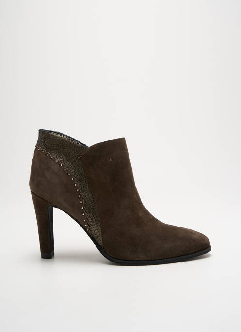 Bottines/Boots vert MYMA pour femme