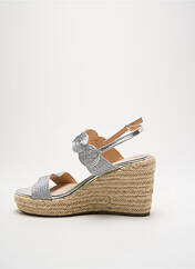 Espadrilles argent CASSIS COTE D'AZUR pour femme seconde vue