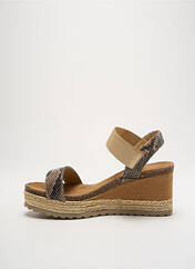 Sandales/Nu pieds or CASSIS COTE D'AZUR pour femme seconde vue