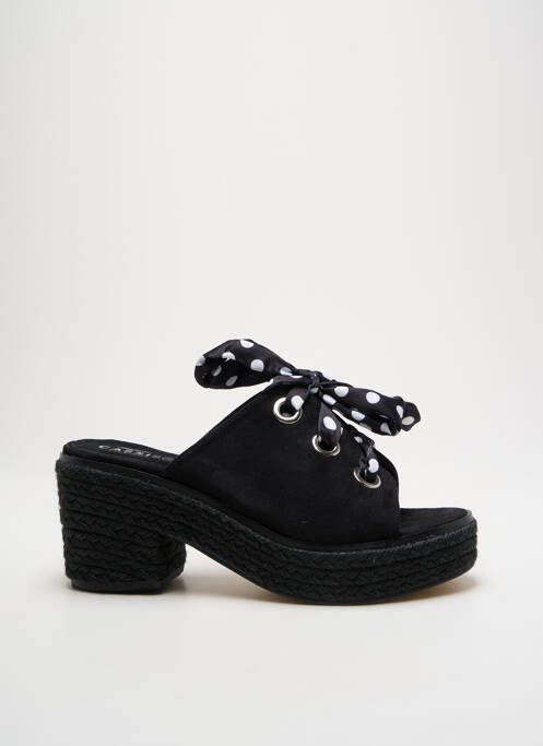 Espadrilles noir CASSIS COTE D'AZUR pour femme