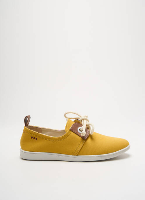 Baskets jaune ARMISTICE pour femme