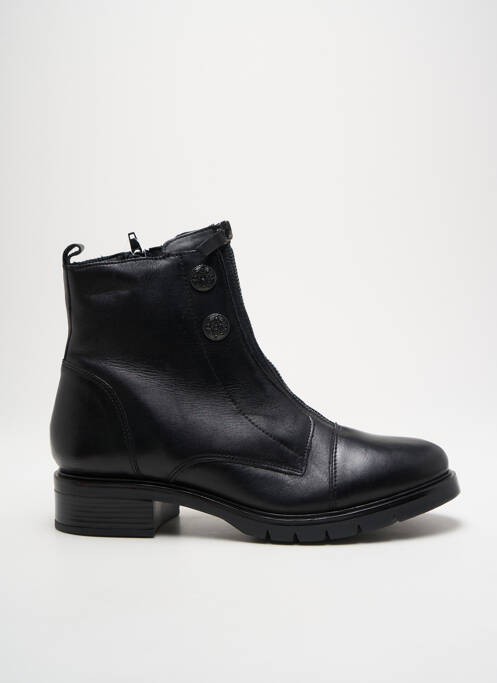 Bottines/Boots noir ILARIO FERUCCI pour femme