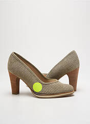 Escarpins vert MYMA pour femme seconde vue