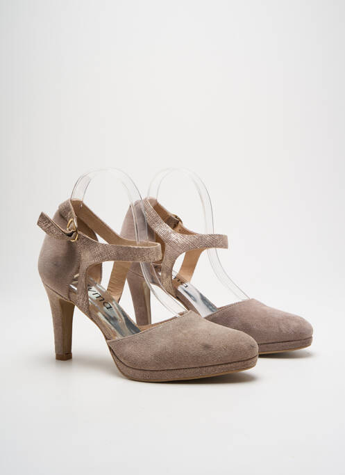 Escarpins gris MYMA pour femme