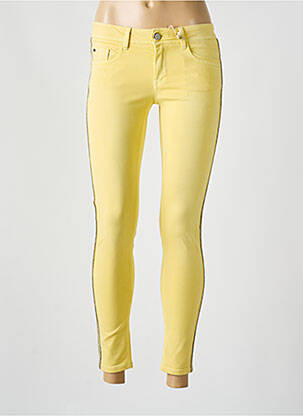 Jeans skinny taille basse taille basse jaune GAUDI femme