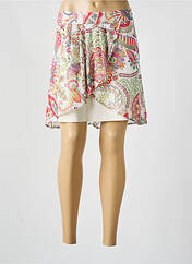 Jupe courte beige DESIGUAL pour femme seconde vue