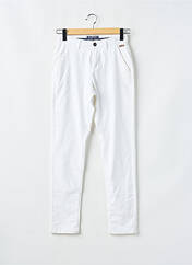 Pantalon droit blanc SUPERDRY pour femme seconde vue