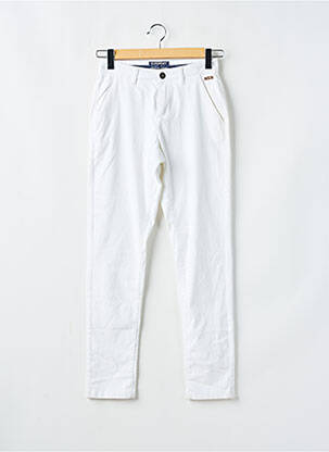 Pantalon droit blanc SUPERDRY pour femme