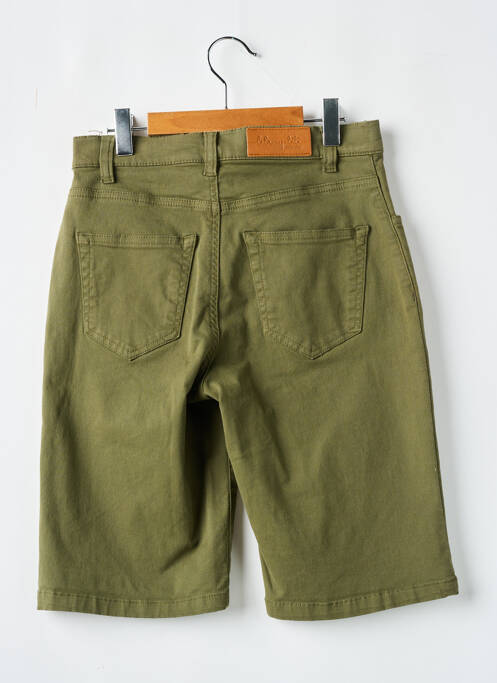 Bermuda coupe droite taille normale vert LOLA ESPELETA femme