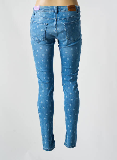 Jeans skinny taille basse taille basse bleu SUPERDRY femme