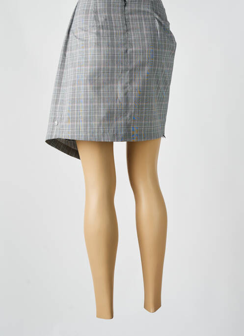 Jupe courte gris LOLA ESPELETA pour femme