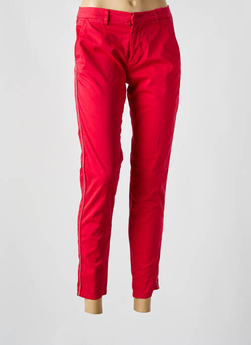 Pantalon 7/8 rouge KAPORAL pour femme