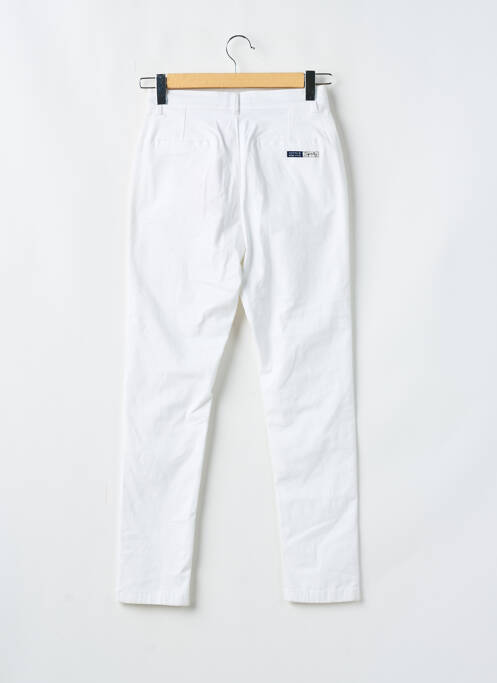 Pantalon droit blanc SUPERDRY pour femme