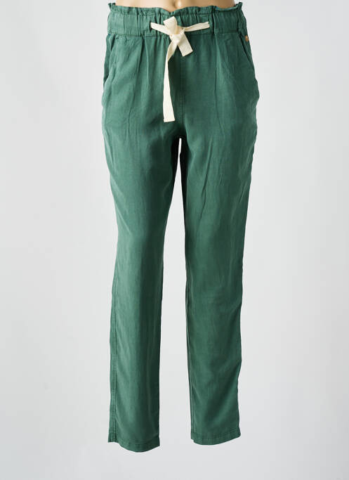 Pantalon droit vert LOLA ESPELETA pour femme