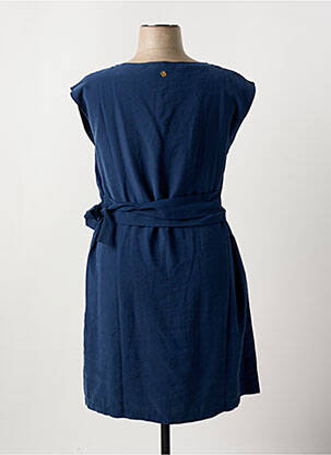 Robe courte sans manche sans manche bleu LOLA ESPELETA femme