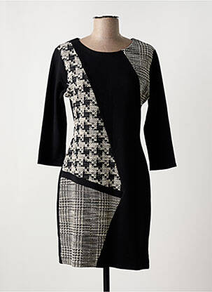 Robe courte noir DESIGUAL pour femme