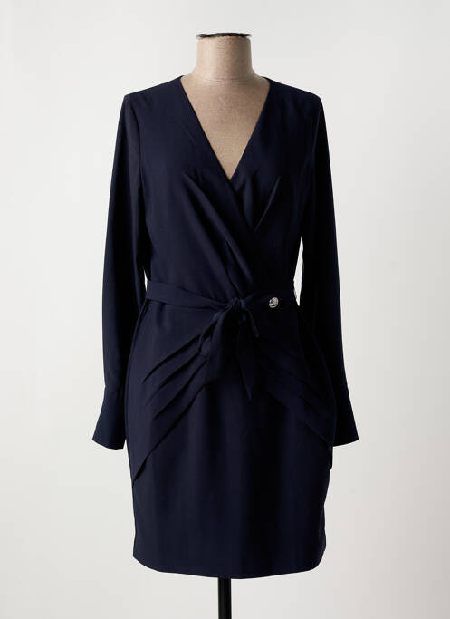 Robe courte bleu MORGAN pour femme