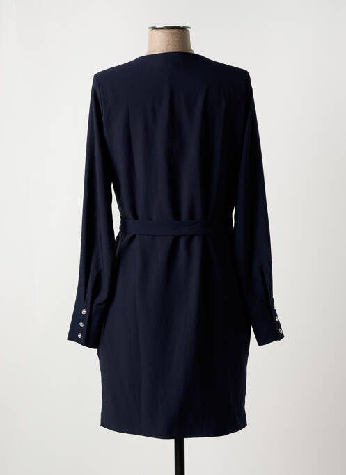 Robe courte bleu MORGAN pour femme