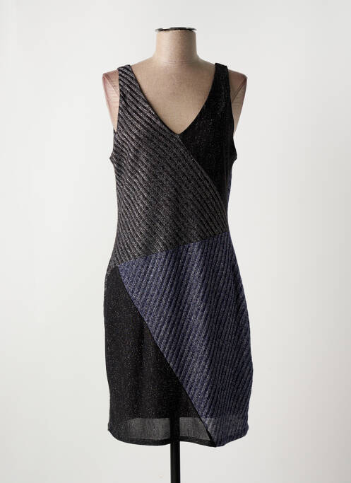 Robe courte noir DESIGUAL pour femme