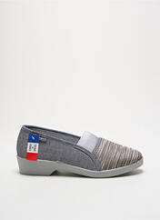 Chaussons/Pantoufles gris FARGEOT pour femme seconde vue
