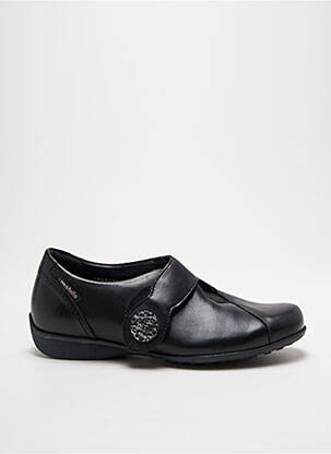 Chaussures de confort tissage satiné talon plat jusqu'à 3cm noir MOBILS femme