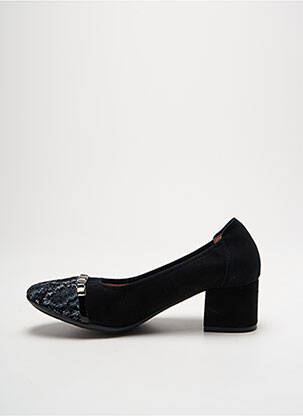 Escarpins nubuck talon de 4 à 6cm noir SABRINAS femme