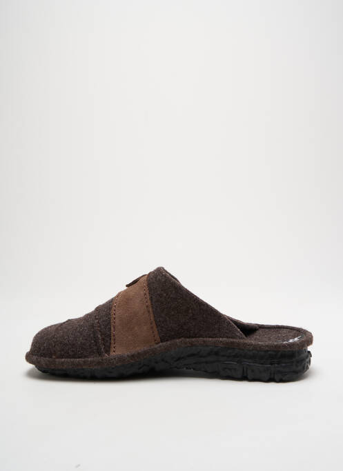 Chaussons/Pantoufles marron ROMIKA homme