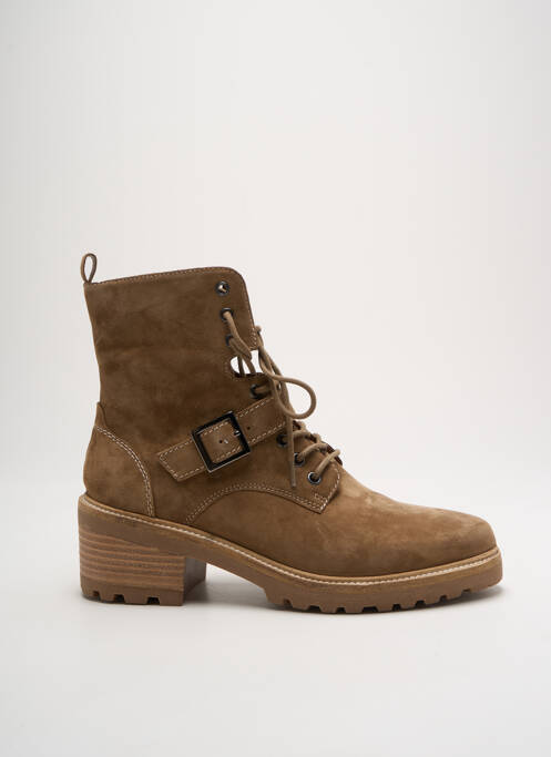 Bottines/Boots beige MAM'ZELLE pour femme