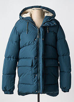 Doudoune poches a capuche vert JACK & JONES homme