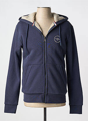 Veste casual resserrée sur le bas bleu JACK & JONES homme