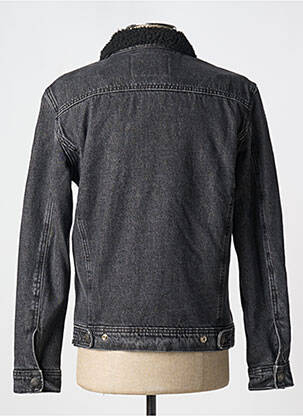 Veste casual fermeture boutonnée sur le devant noir JACK & JONES homme