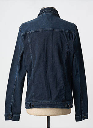 Veste casual fermeture boutonnée sur le devant bleu JACK & JONES homme