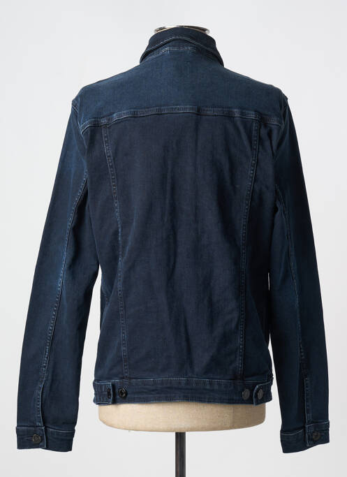 Veste casual fermeture boutonnée sur le devant bleu JACK & JONES homme