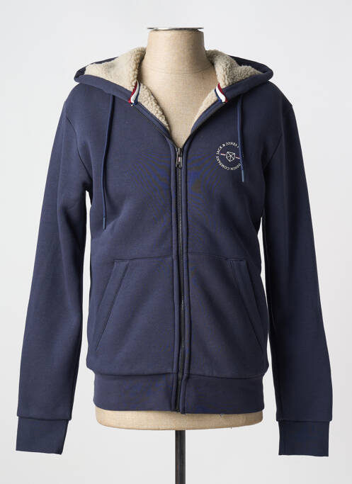 Veste casual bleu JACK & JONES pour homme