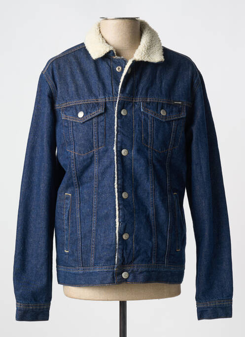 Veste casual bleu JACK & JONES pour homme